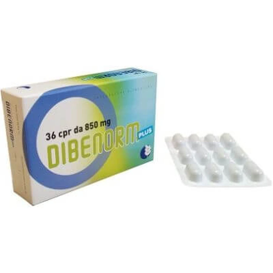 Dibenorm plus 36 comprimidos 850 mg