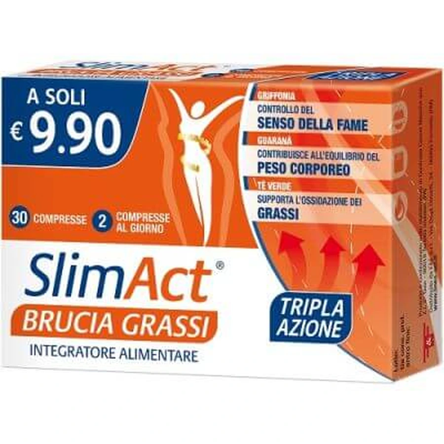 Slim Act Fettverbrenner 30 Tabletten