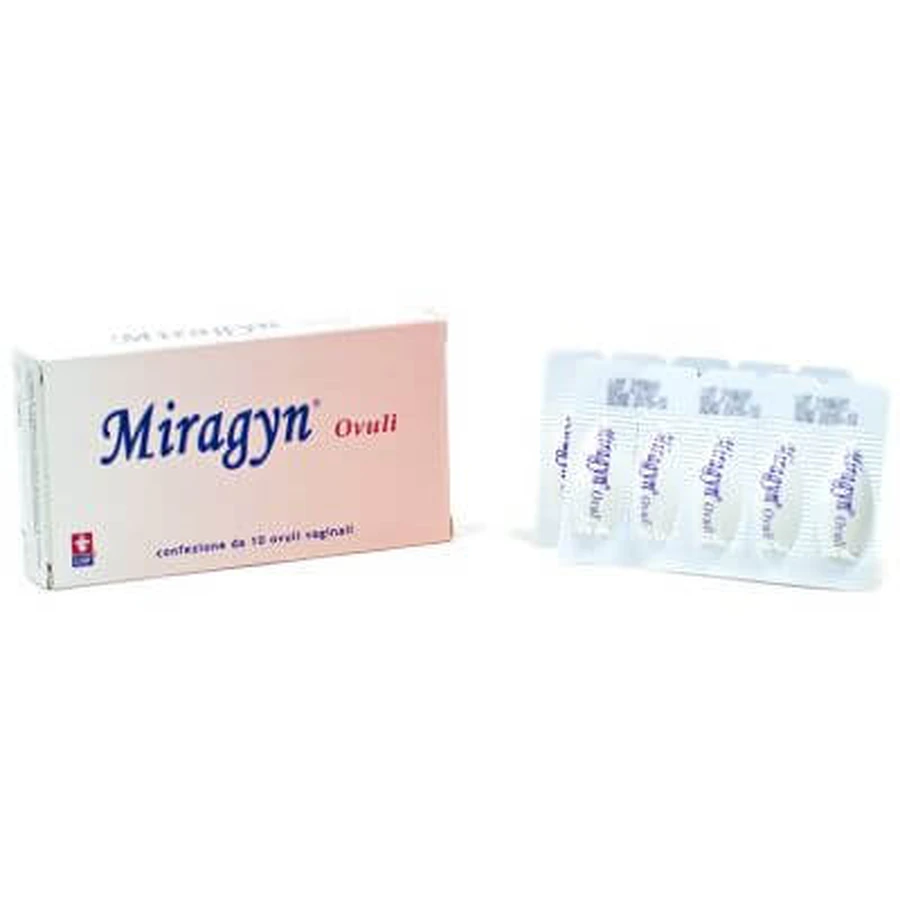 Miragyn vaginal ovule 10 ovules