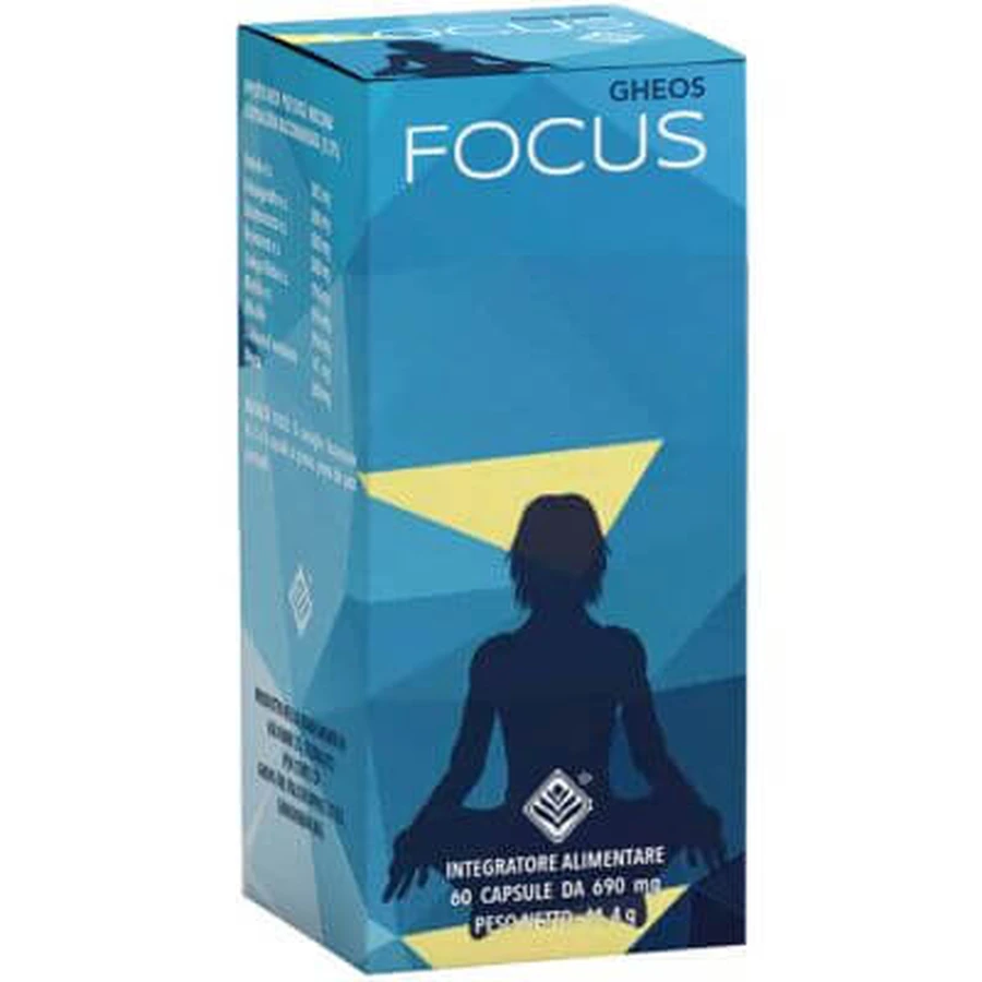 Gheos focus 60 cápsulas 690 mg