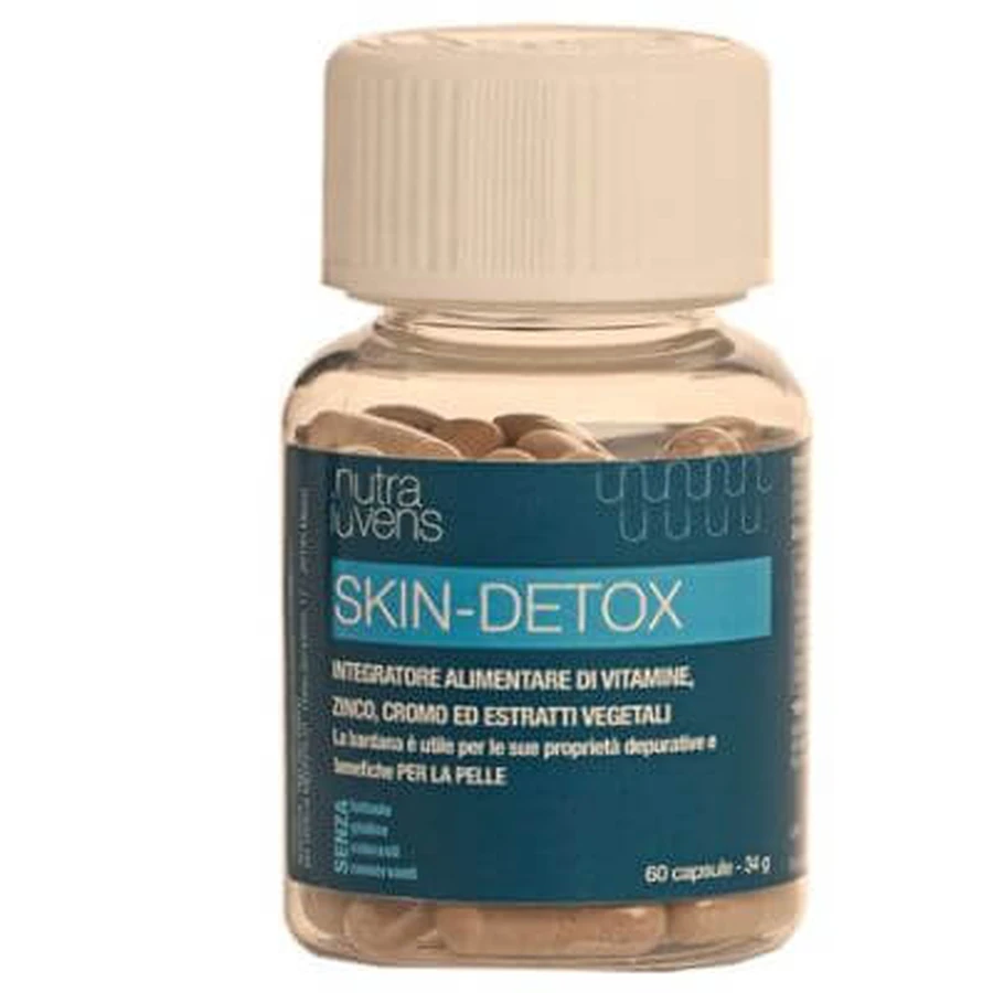 Nutraiuvens huid detox 60 capsules