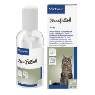 Zenifel calming pheromone pheromone cat spray 60 ml