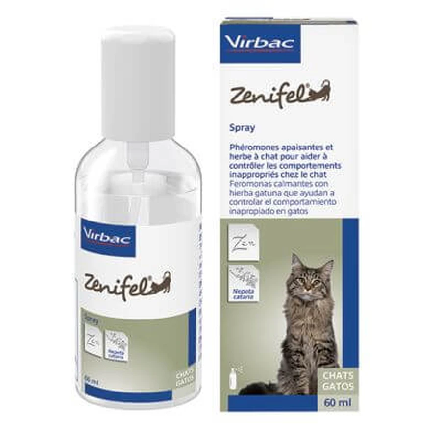 Zenifel calming pheromone pheromone cat spray 60 ml