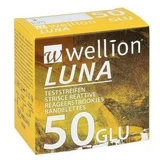 Wellion luna 50 blood glucose test strips