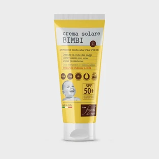 Rijstvlokken kinder zonnebrandcrème 50+ 100 ml