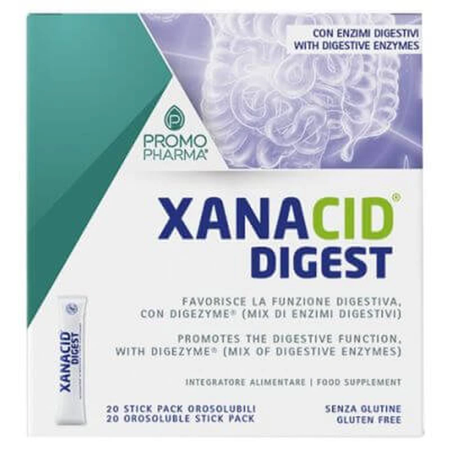 Xanacid digest 20 sticks