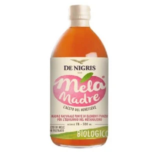 Ongefilterde en ongepasteuriseerde biologische appelazijn 500 ml