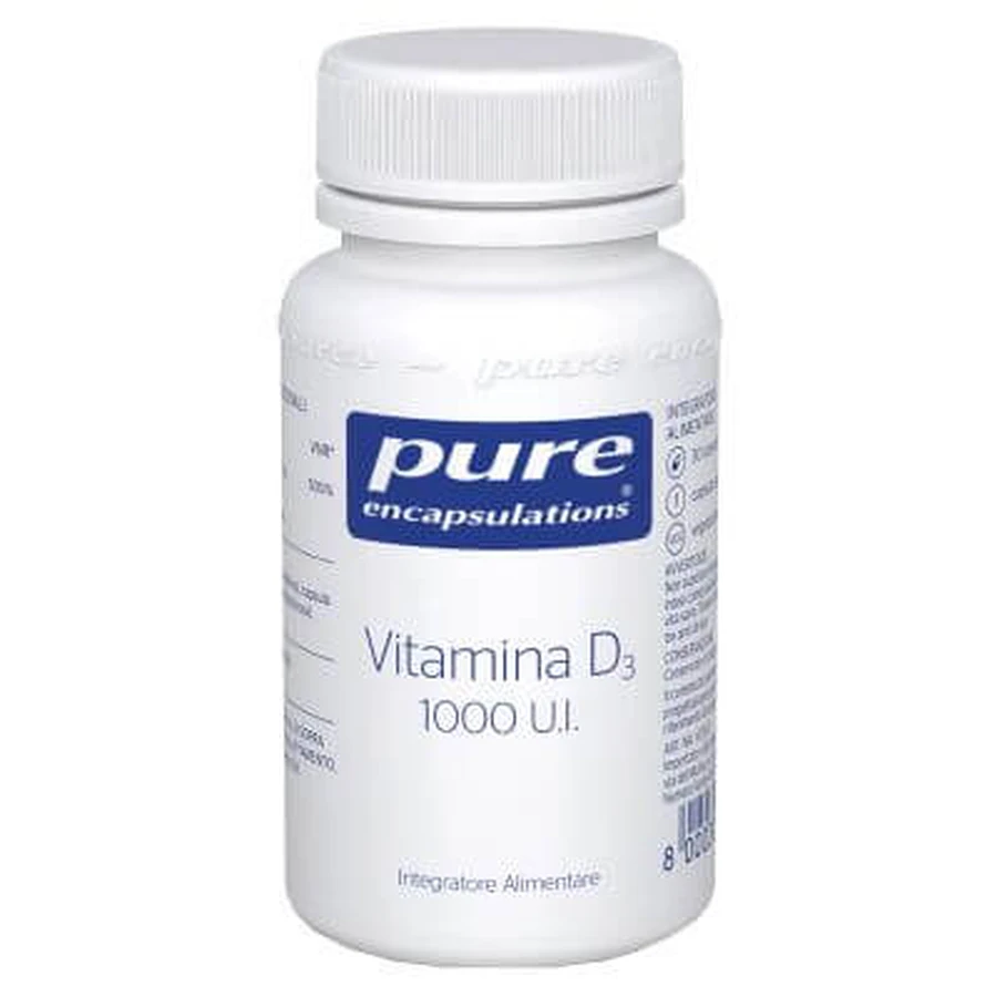 Pure encapsulations vitamine d3 30 capsule