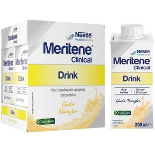 Meritene klinisches Vanillegetränk 4 Flaschen 200 ml