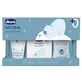 Chicco natural sensation champú de baño + crema corporal + fragancia