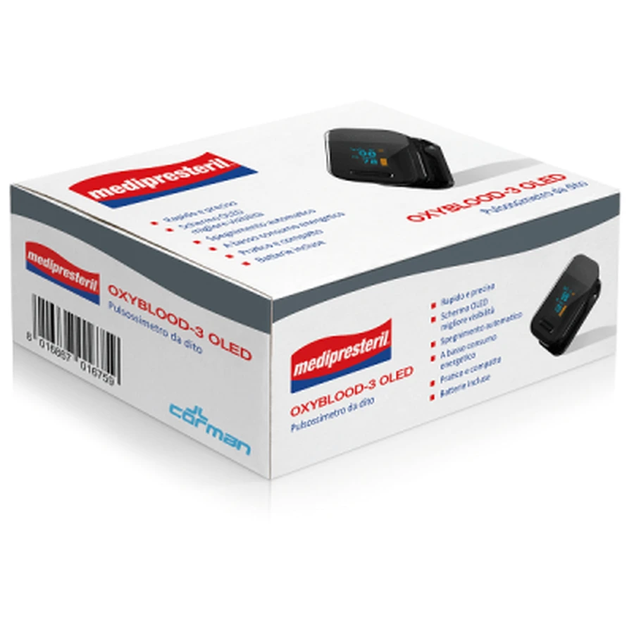 Medipresteril oxyblood-3 oled vingerpulsoximeter