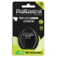 Plakkontrol professionelle schwarz fitfloss schwarz Kohlenstoff expandierende Zahnseide 25 Meter frische Minze