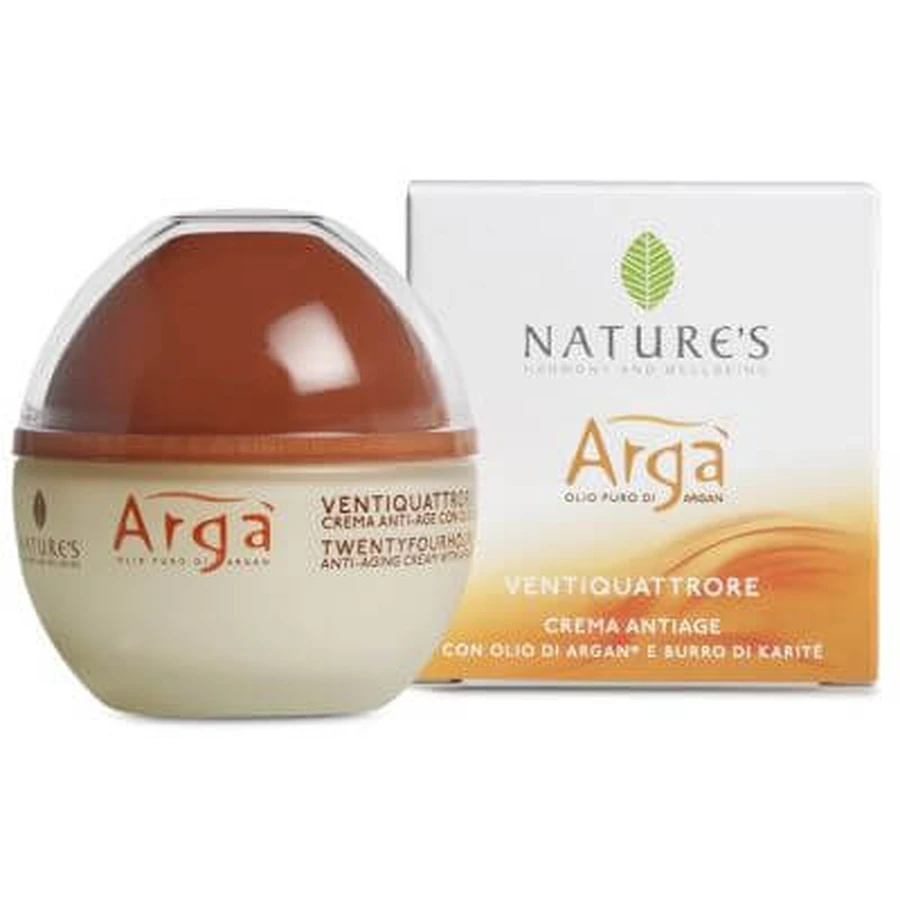 Arga' crema antiedad 24 horas 50 ml nature's