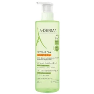 Exomega control 2-in-1 gel nettoyant 500 ml