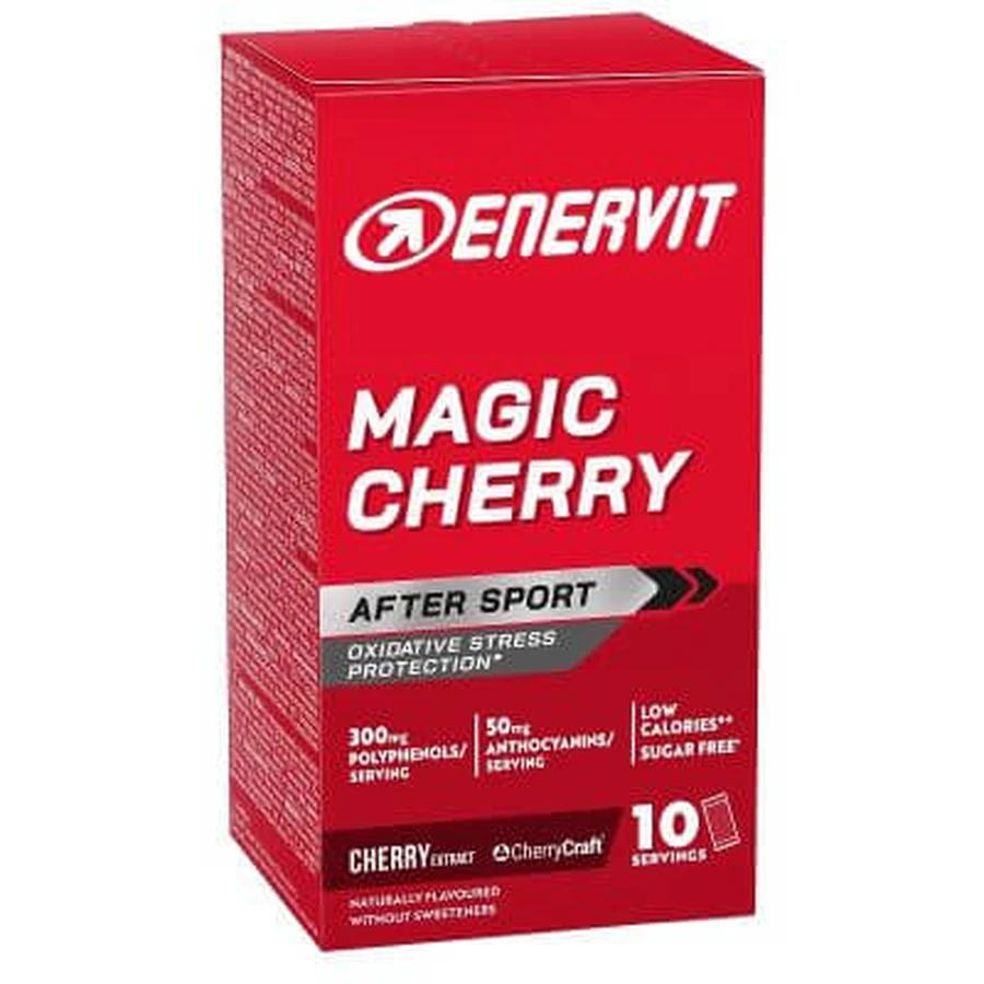 Enervit Sport Magie Kirsche 10 Portionsbeutel