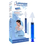 Lavonase Nesteril neusspuit 10 ml luer-lock neusspray met dop + neusspuit met luer-lock aansluiting + perforator met anti-doorspoelventiel met dop
