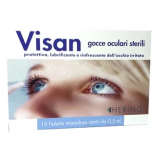 Visan eye drops 15 ampoules 0.5 ml