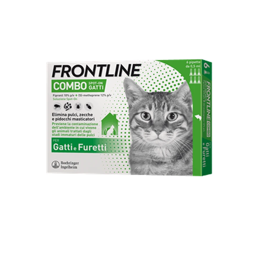 Frontline combo*6pip cats/fur