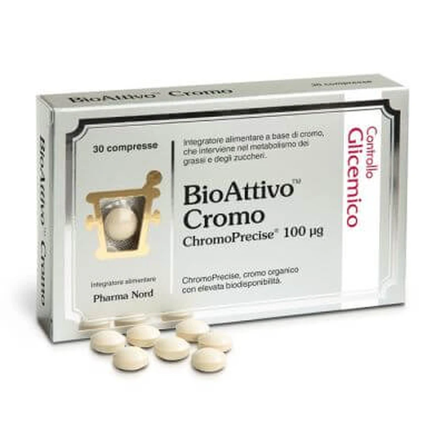 Bioactive chromium 30 tablets
