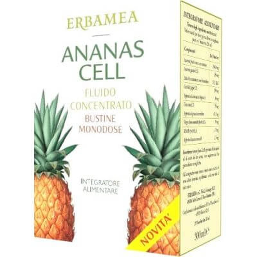 Pineapple cell liquid concentrate 15 sachets 20 ml