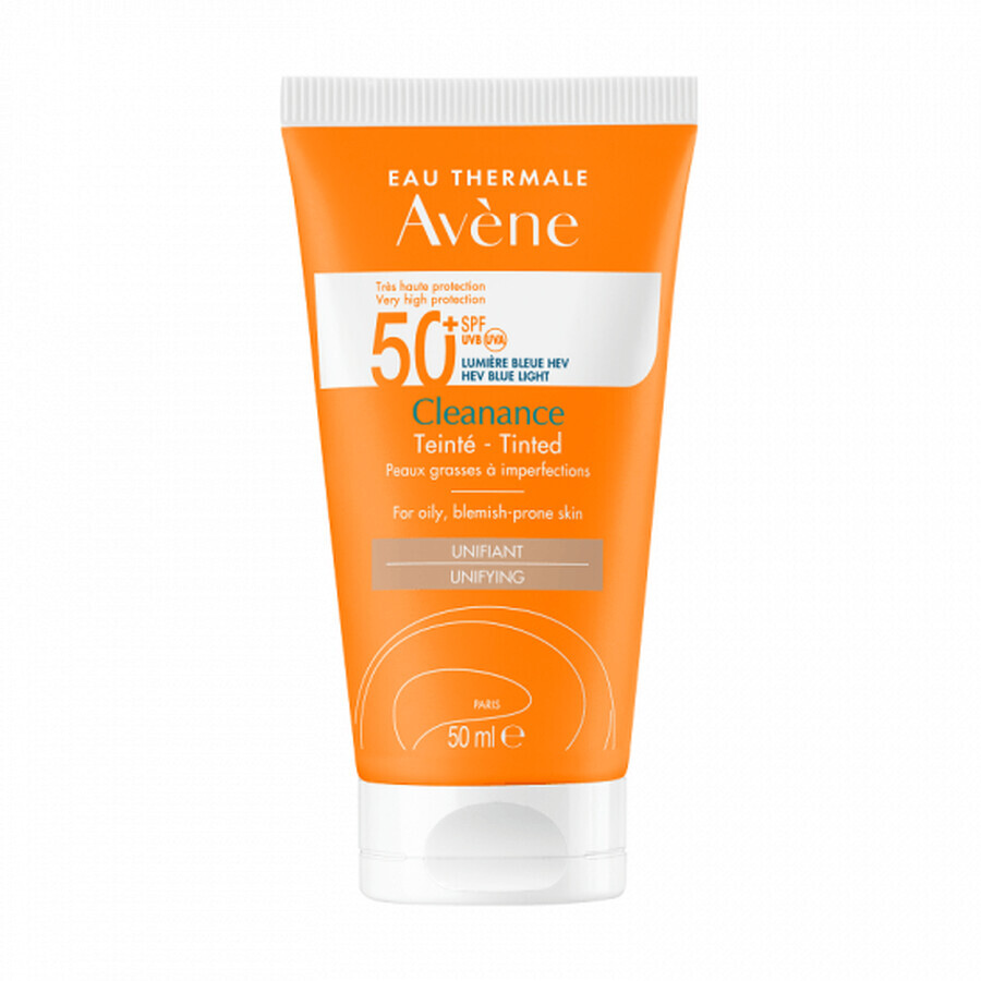 Comprar Avene Cleanance Crema Tinte con SPF50+ Triabsorb, 50 ml Avene Cleanance Crema Tinte con SPF50+ Triabsorb, 50 ml