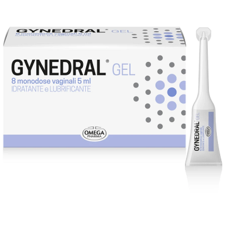 Gynedral vaginal gel single dose 8 x 5 ml