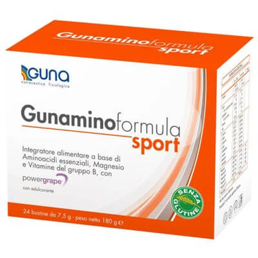 Gunaminoformula sport 24 sobres 180 g