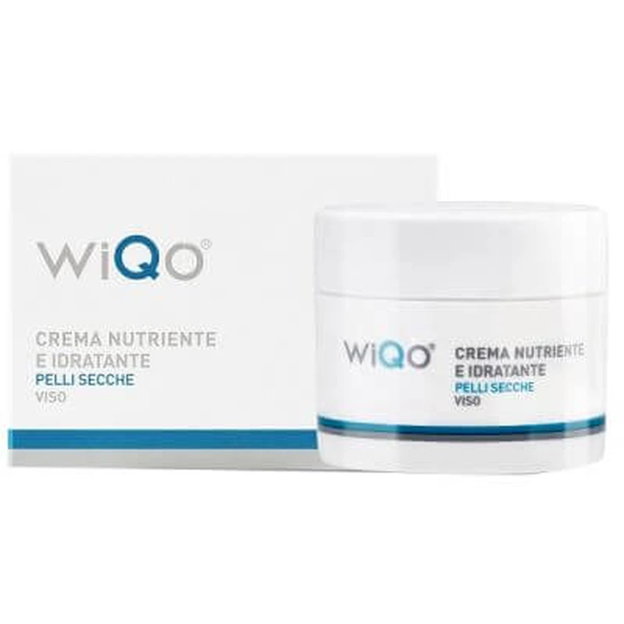 Wiqo nährende und feuchtigkeitsspendende Creme für trockene Gesichtshaut 50 ml