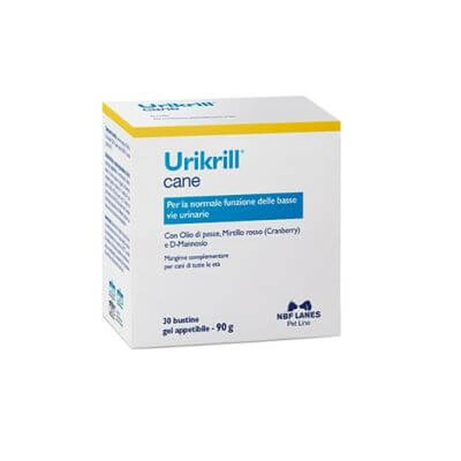 Urikrill gel para perros 30 sobres
