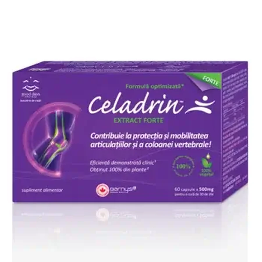 Celadrin Extract Forte 500 mg, 60 Kapseln, Good Days Therapy