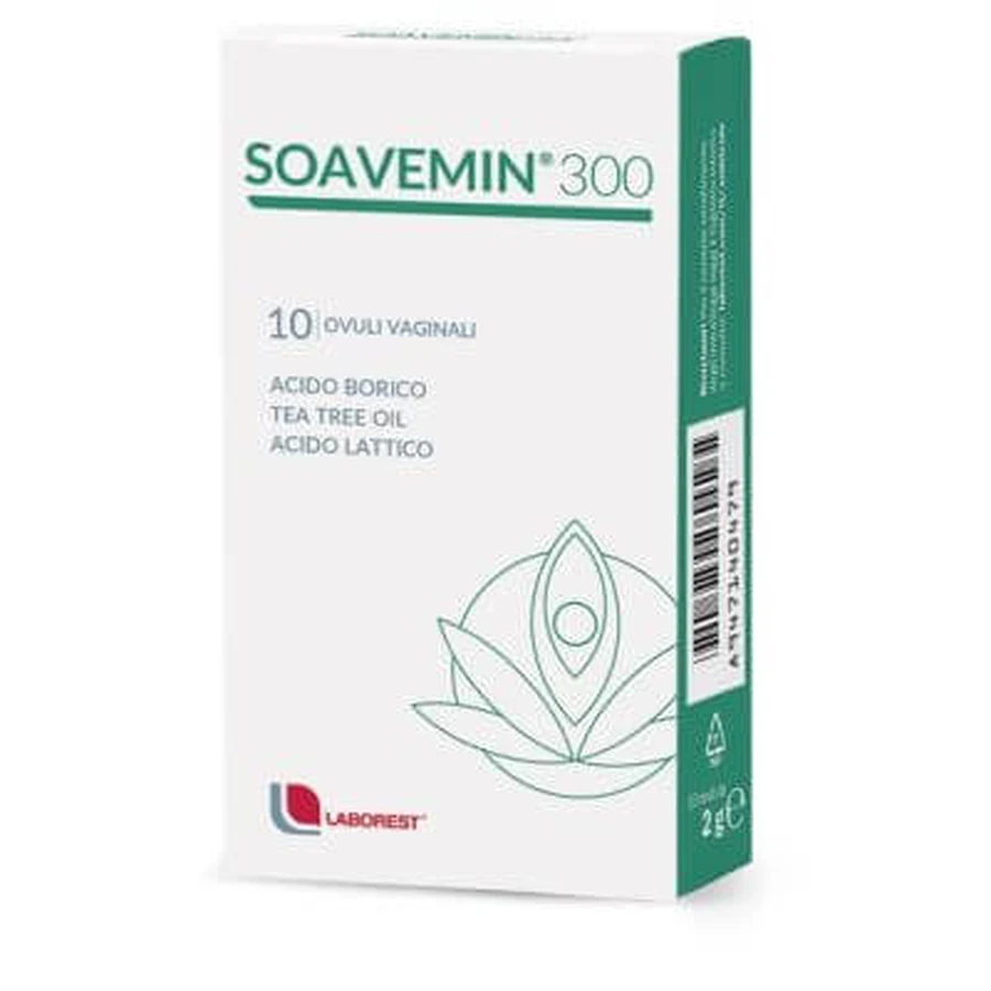 Soavemin 300 ovules vaginaux 10 pièces