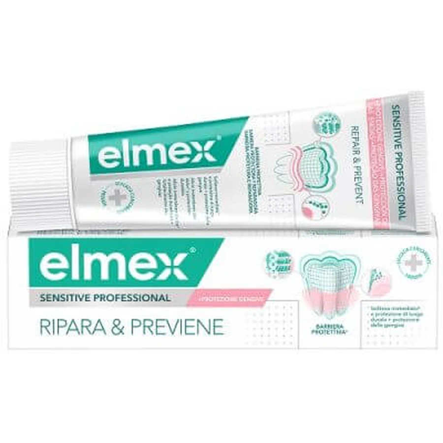 elmex sensitive repair and prevent toothpaste 75 ml
