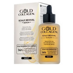 Sérum de revitalisation du cuir chevelu au collagène d'or 100 ml