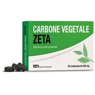 Vegetable charcoal 50 tablets 405 mg