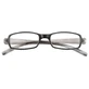 Twins silver double silver pre-mounted reading glasses +1.00