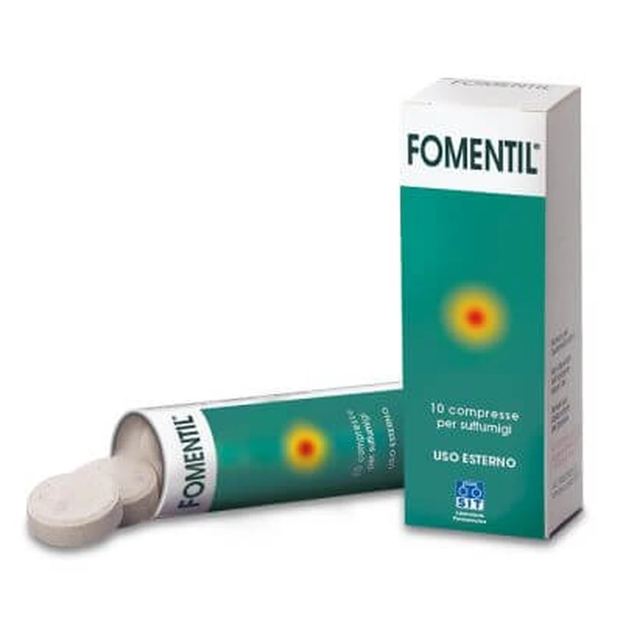 Fomentil 10 x Tabletten zur Suffumigation