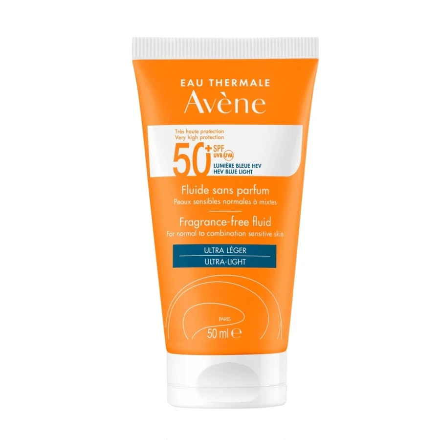 Avene sol fluid spf50+ senza profumo nuova formula 50 ml