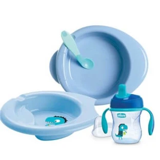 Chicco 6m+ table set light blue