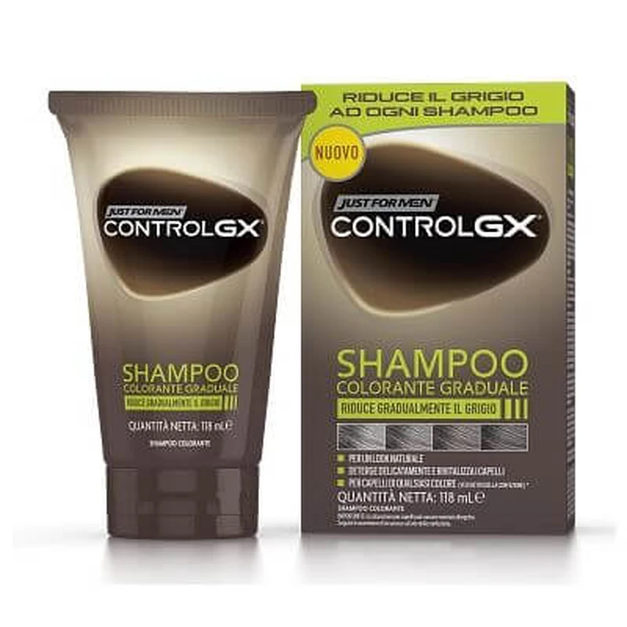 Just for men control gx gradual coloring shampoo 150 ml