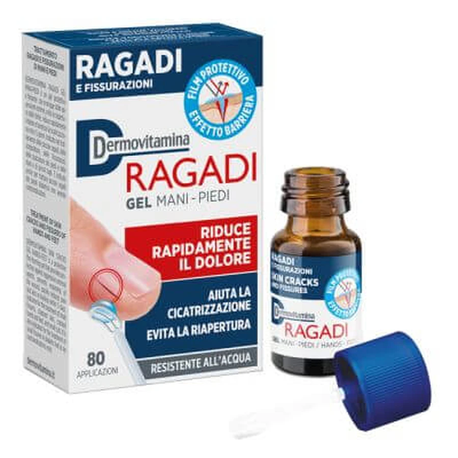 Dermovitamin ragadi gel mains et pieds 7 ml