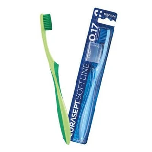 Cepillo de dientes Curasept mediano 017 bipack