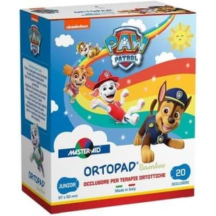 Occlusion plaster for orthotic therapy paw patrol junior 67x50 mm 20 pieces