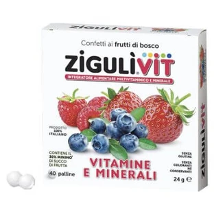 Ziguli vit fruttibosco 40 kandierte Mandeln