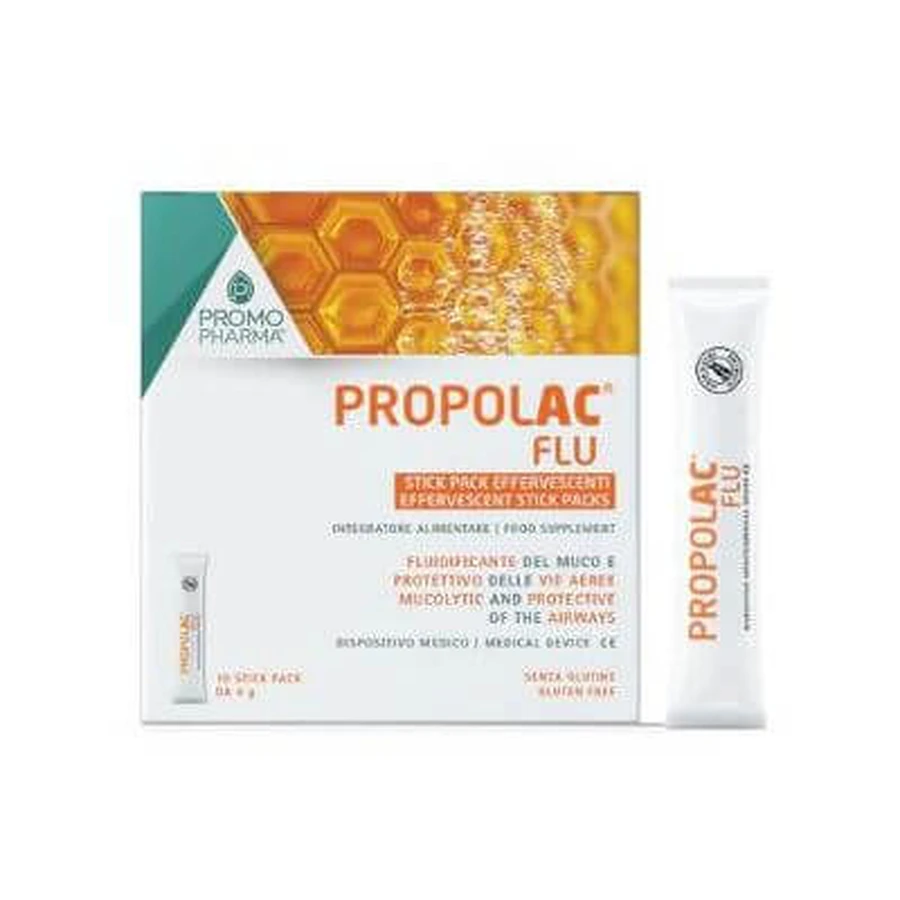 Propol ac fluid effervescent 10 sachets