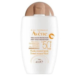 Avene sol mineral fluid spf50+ tinted new formula 40 ml