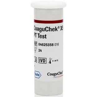 Teststrips voor coaguchek xs zelftestapparaat voor test 24 stuks
