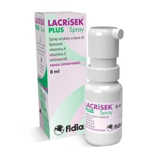 Lacrisek plus ophthalmic solution spray without preservative 8 ml