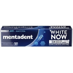 Mentadent white now pasta dentífrica antimanchas 75 ml