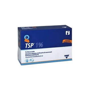 Tsp 1% ophthalmic moistening lubricant solution 30 single-dose vials 0.5 ml
