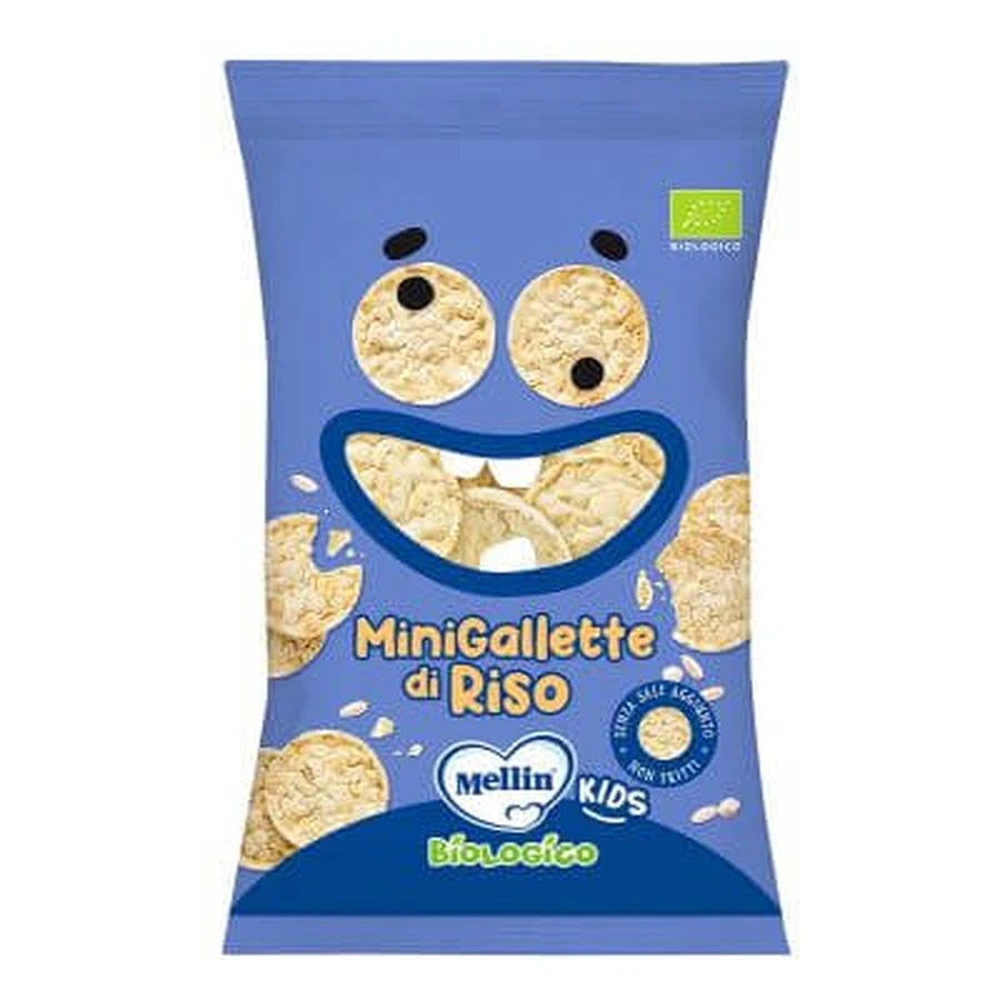 Mellin snack prăjituri organice din orez 30 g